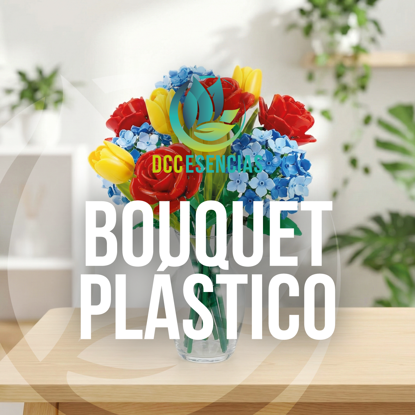 Bouquet Plástico